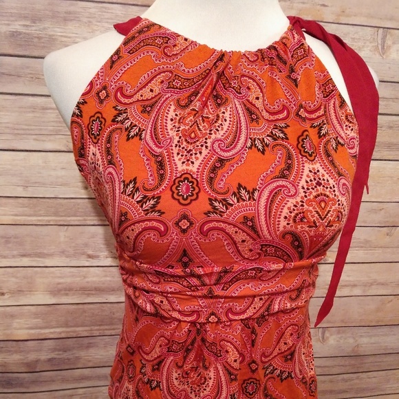 < Ann Taylor > Paisley Top - Picture 6 of 7